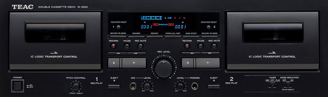 Cassette deck used for analog tape recording